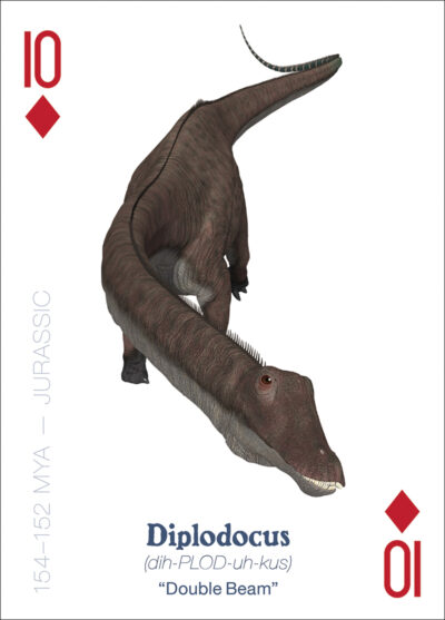 The Amazing World of Dinosaurs Playing Cards - Image 2