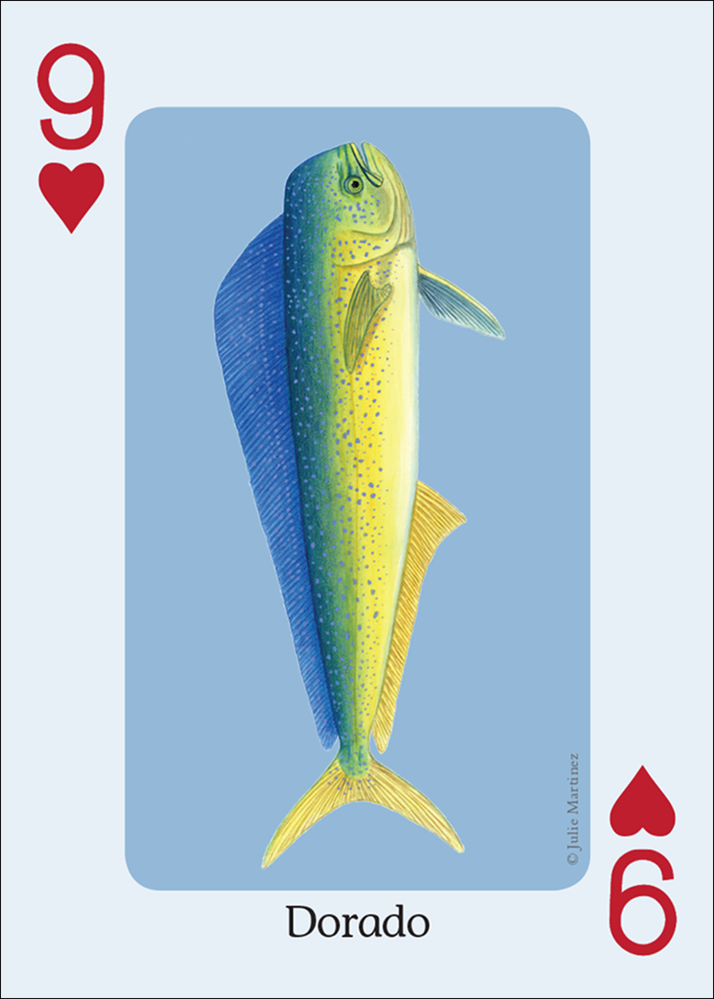 Saltwater Fish of The World Playing Card New 