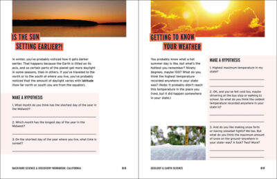 Backyard Science & Discovery Workbook: California - Image 2