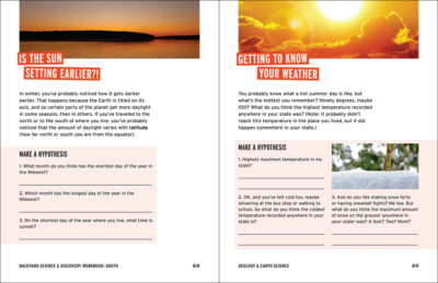 Backyard Science & Discovery Workbook: South - Image 2