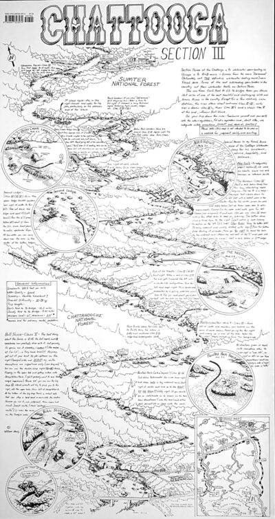 River Map: Chattooga Section III