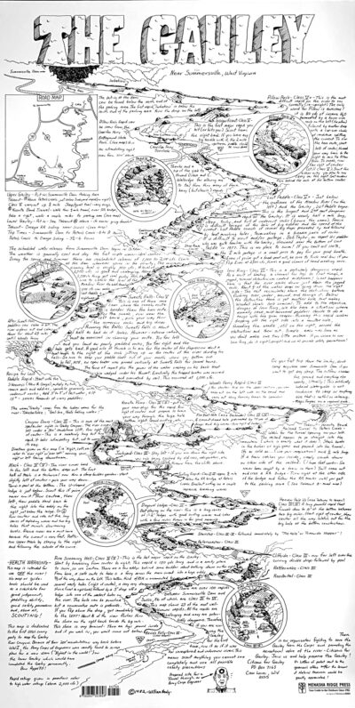 River Map: Gauley River