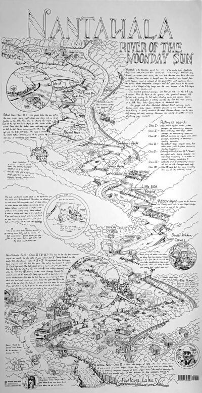 River Map: Nantahala River