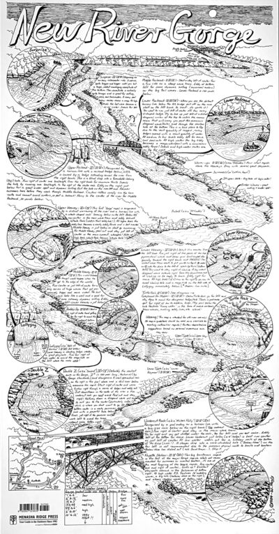 River Map: New River Gorge