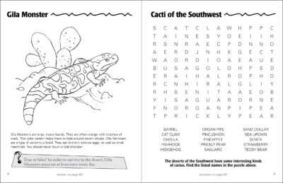 Desert Life of the Southwest Activity Book - Image 2