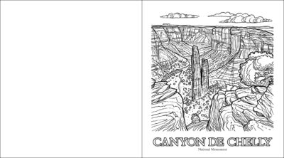 The Parks of the Southwest Adult Coloring Book - Image 2