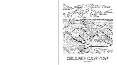 The Parks of the Southwest Adult Coloring Book - Image 3
