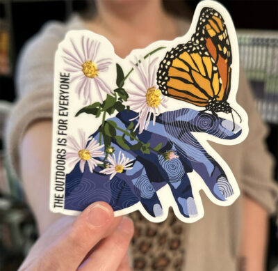 Sticker: Outdoors is for Everyone - Image 2