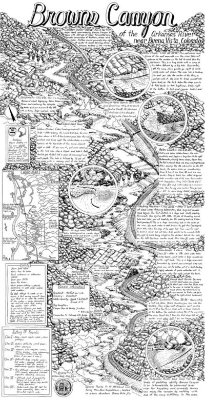 River Map: Brown Canyon
