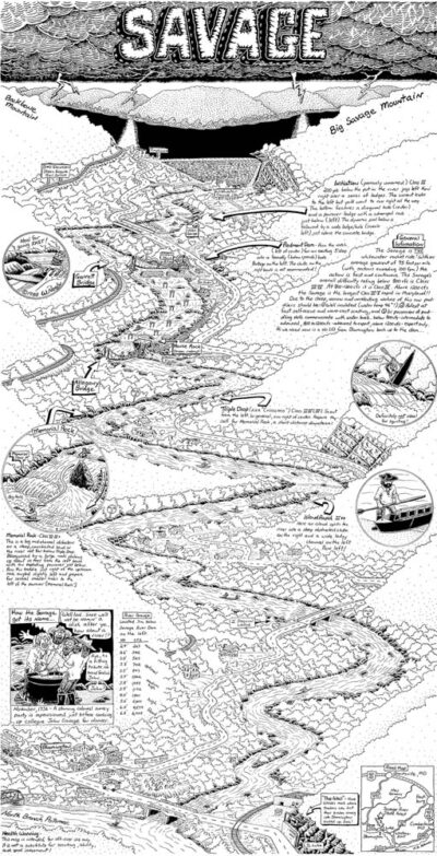 River Map: Savage River