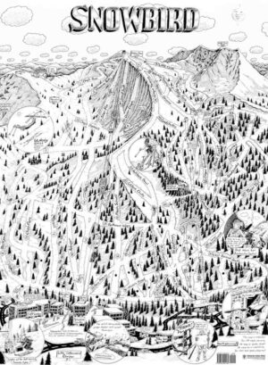 Ski Map: Snowbird Mountain