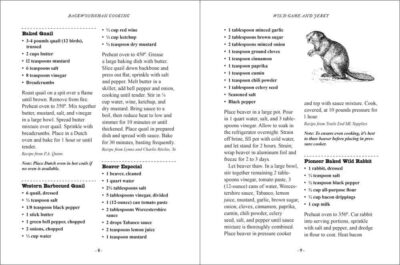 Backwoodsman Cookbook - Image 2