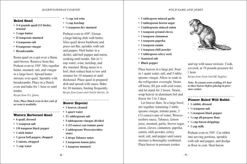 Backwoodsman Cookbook - Image 2