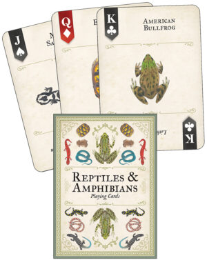 Reptiles & Amphibians Playing Cards