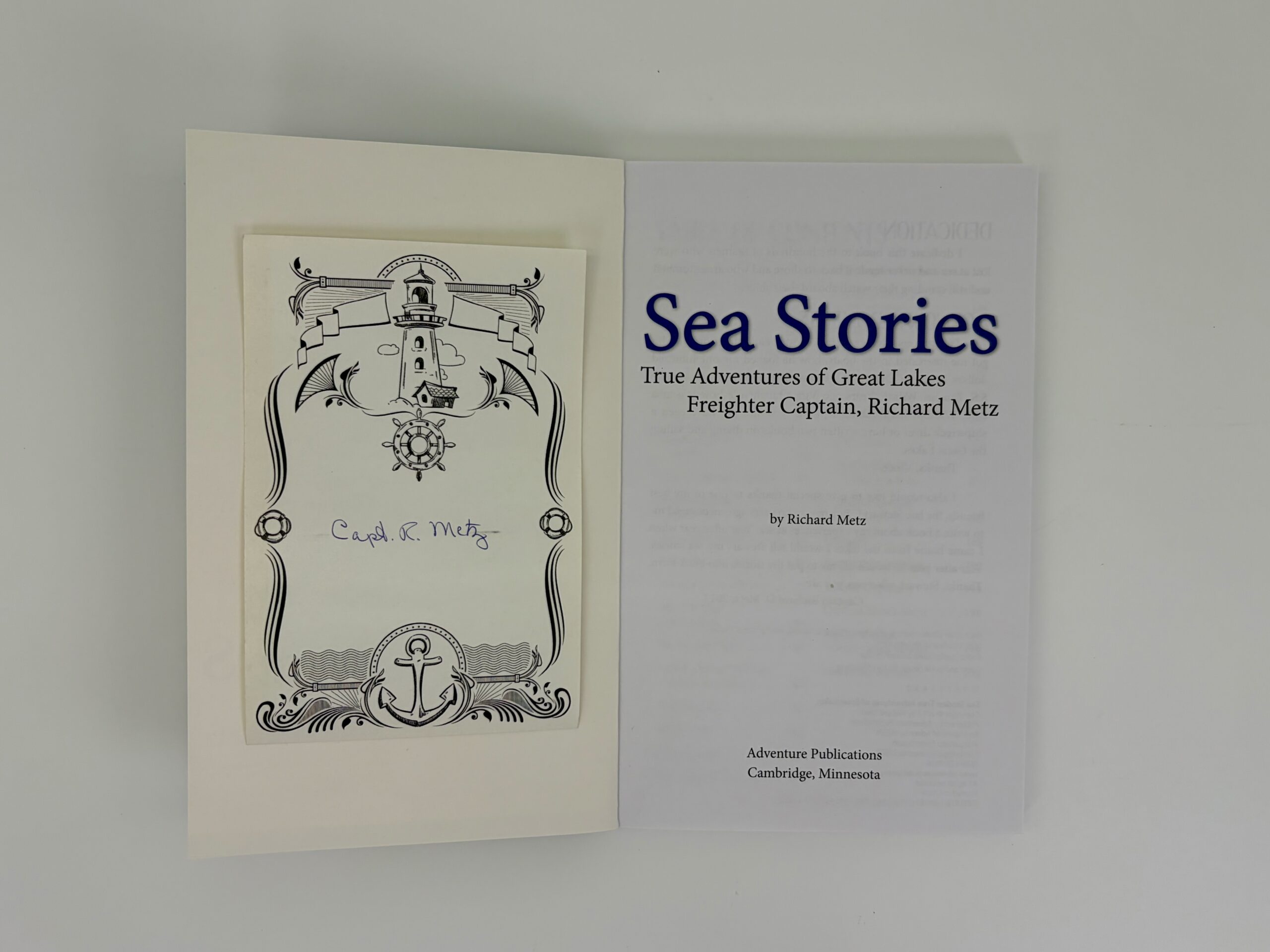 Sea Stories - Signed Copy - Image 5